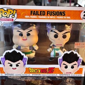 Funko POP! Dragon Ball Z "Failed Fusions" 2-Pack, BoxLunch exclusive set.